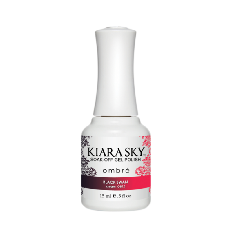 KIARA SKY – GEL POLISH (OMBRE) - G812 BLACK SWAN